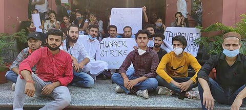 Students of Jammu's Cluster University| Pic: Heena Kosur