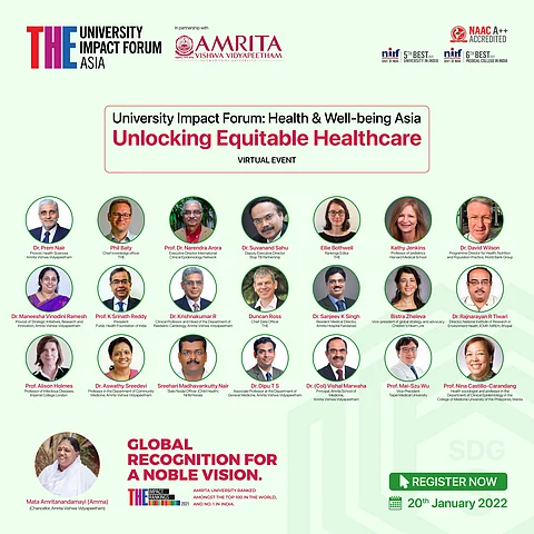 Amrita University hosts pan-Asia forum on urgent need for universal healthcare
