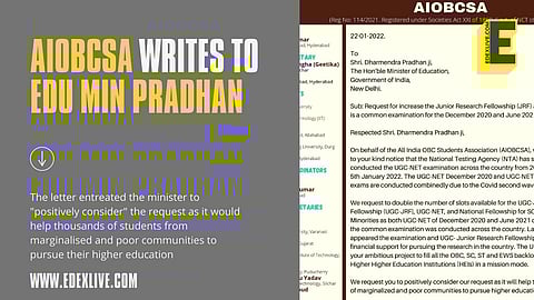 Here's what the letter stated | (Pic: Edexlive)