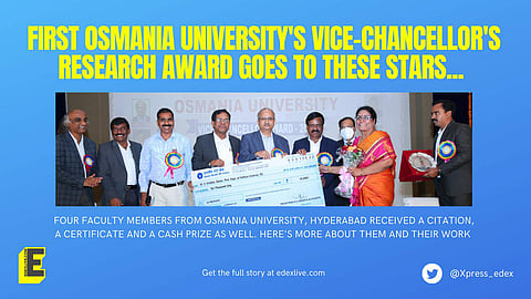 Meet the winners | (Pic: Osmania University and Edexlive)