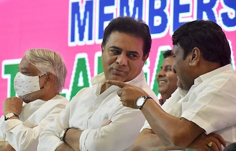 File photo of KT Rama Rao | Pic: Express