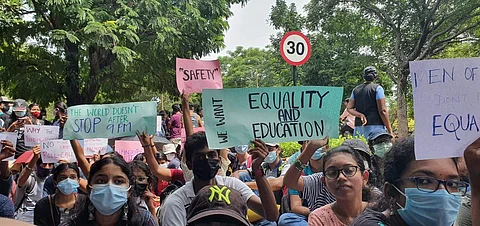 NIT Trichy students demand equality and education. Here's why |  Pic: Sourced
