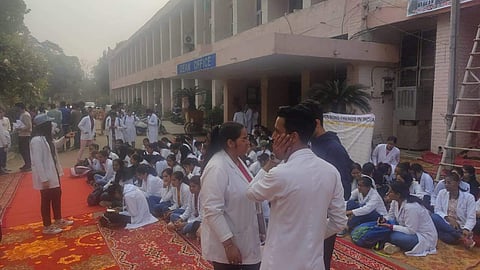 Image from the protest | Pic: Sourced