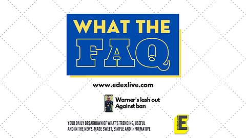 #WhatTheFAQ: David Warner is trending for lashing out against his leadership ban. What's it all about?