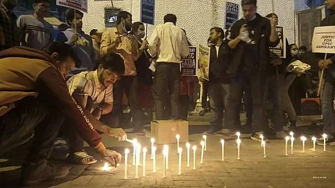 UPSC Compensatory attempt protest | (Pic: Sourced)
