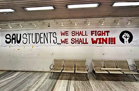 Image from the protest | Pic: Sourced