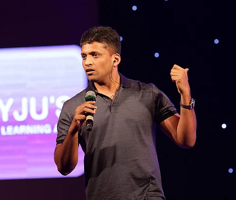 File photo of Byju Raveendran, CEO and Co-Founder of BYJU'S | Pic: Wikimedia Commons