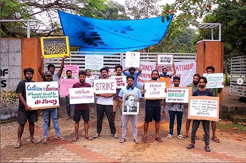 Picture from the protest | (Pic: Instagram)