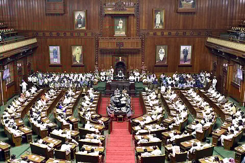 File photo of Karnataka State Assembly| (Pic: Express)