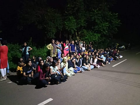 Image from the protests | Pic: Sourced