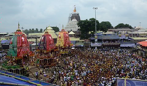 Nine students injured in stampede-like situation at Puri temple, separate queue established for school children