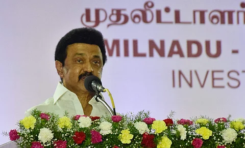 Tamil Nadu's Chief Minister MK Stalin | Pic: Express