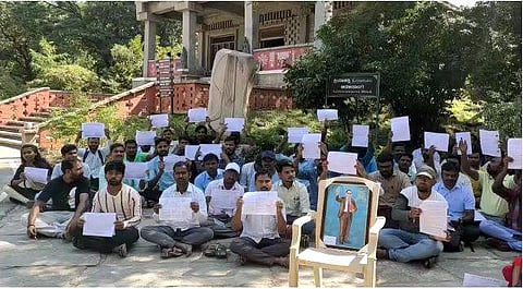 Image from the protests | Pic: Sourced