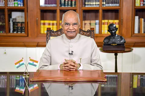 File photo of President Ram Nath Kovind | (Pic: Edexlive)