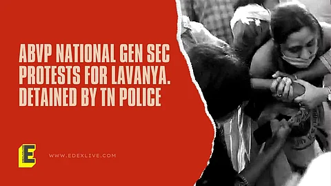 Nidhi Tripathi was detained from TN CM MK Stalin's house (Pic: Edexlive)