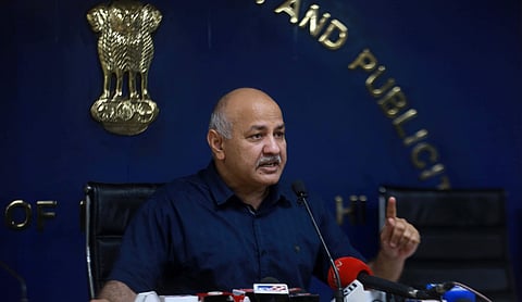 File photo of Deputy Chief Minister Manish Sisodia | (Pic: Edexlive)