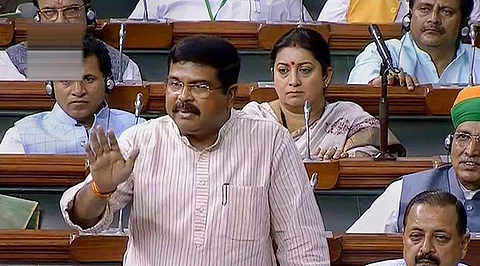 Union Education Minister Dharmendra Pradhan | Pic: PTI