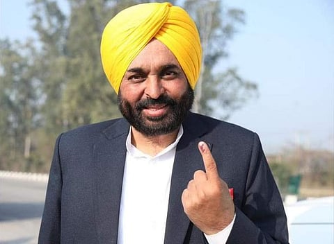 Punjab CM Bhagwant Mann | Pic:  Twitter