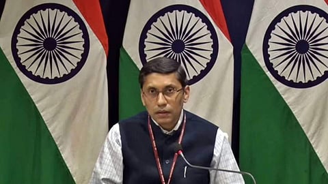 MEA spokesperson Arindam Bagchi | Pic: Twitter