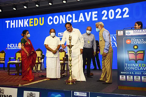Vice President Venkaiah Naidu at Think Edu 2022 | Pic: Ashwin Prasath
