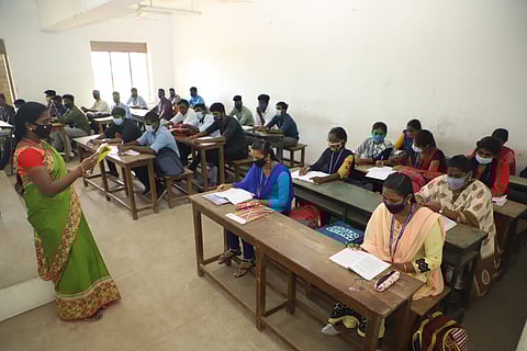 College classroom image for representational purpose only | (Pic: Express)