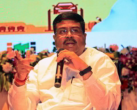 File photo of Union Minister for Education Dharmendra Pradhan | (Pic: Express)
