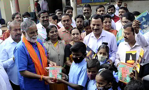 File photo of Minister BC Nagesh | (Pic: Express)