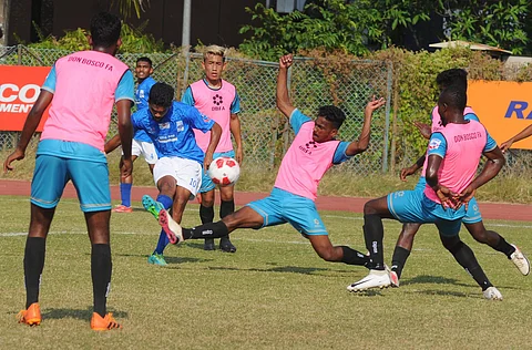 Children playing football image for representation purpose only | (Pic: Express)