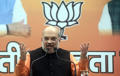 Union Home Minister Amit Shah | (Pic: Express)