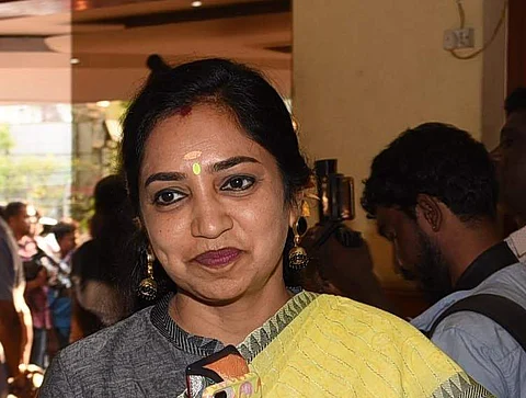 File photo of Thamizhachi Thangapandian | (Pic: Express)