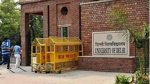 File photo of Delhi University | (Pic: PTI)