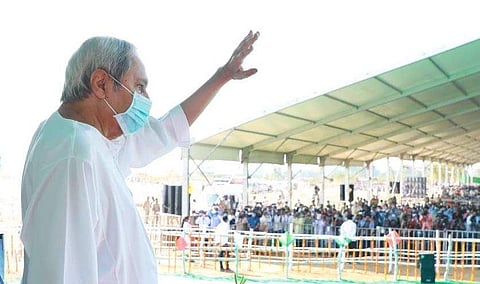 File photo of CM Naveen Patnaik | (Pic: Express)