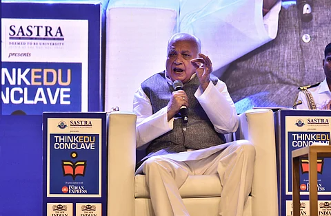 File photo of Kerala Governor Arif Mohammed Khan | (Pic: Express)