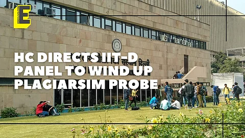 A PhD scholar of IIT-D made plagiarism allegations | Pic: EdexLive