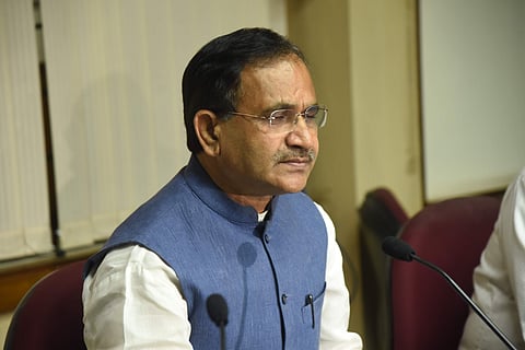 Union Minister of State for Chemicals and Fertilizers Bhagwanth Khuba | (Pic: Express)