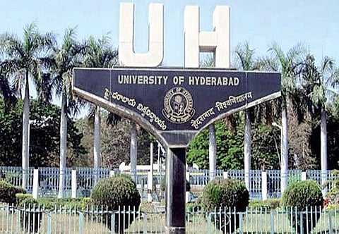 FIle photo of University of Hyderabad | (Pic: Express)