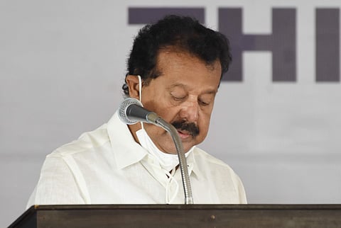 File photo of Higher Education Minister K Ponmudy | (Pic: Express)