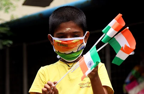 When a tribal student from KISS, Odisha, sat down to pen her thoughts on Independence Day 