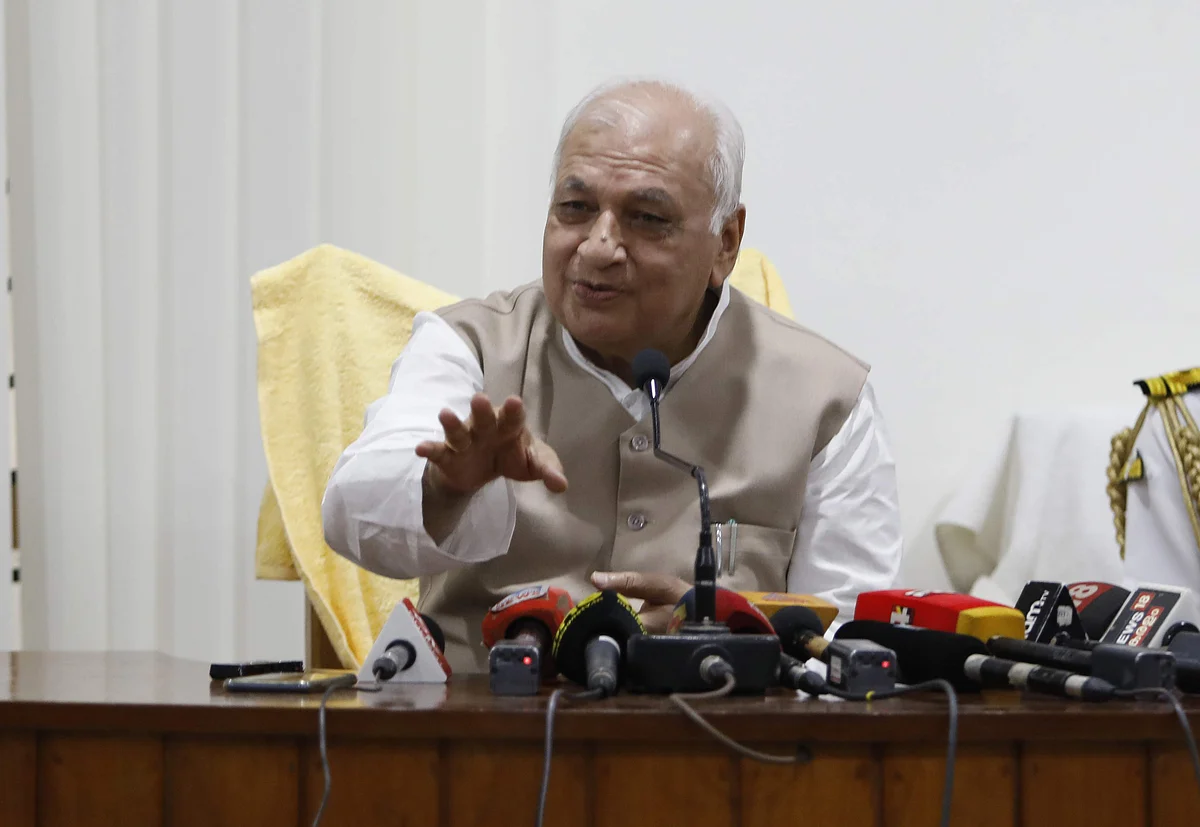 Kerala Governor Arif Mohammed Khan | (Pic: Express)
