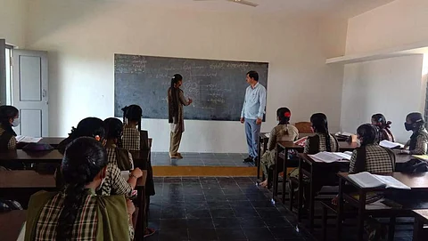Government High School in Kyadiguppa in Koppal | Image for representative purposes only (Picture: Edexlive)