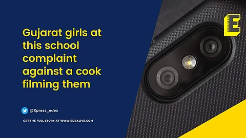 Another video incident in Gujarat! Residential school girls complaint against cook filming them bathing