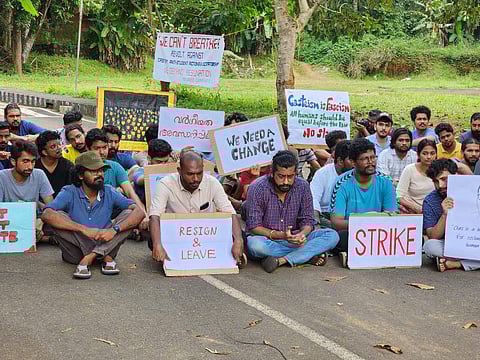 Picture from the protest  (Pic: Sourced)