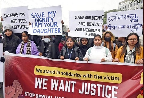 Image from the protests | Pic: Twitter