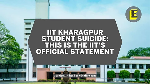 Here's IIT Kharagpur's official statement | (Pic: IIT Kharagpur and EdexLive)