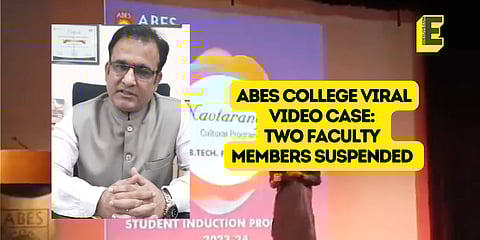 More on the ABES College viral video case | (Pic: EdexLive)