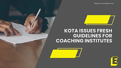 Kota administration says coaching centres can resume routine tests; issues six guidelines 