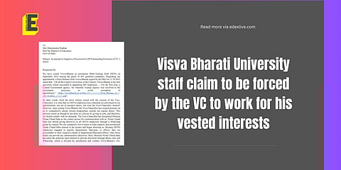 VBU's multi-tasking staff writes to Minister Pradhan against VC; claim he forces them to work for his interest
