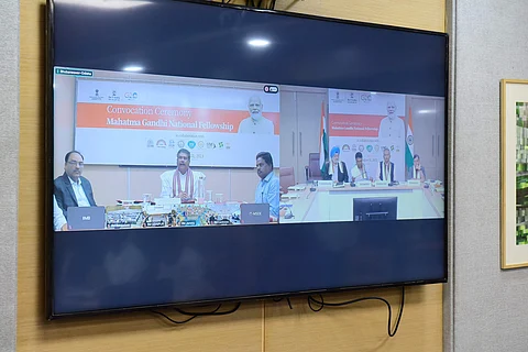Minister Pradhan joining virtually | (Pic: Souced)