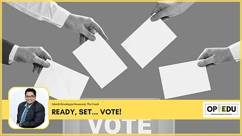 Ready, Set... Vote! (Pic: EdexLive)