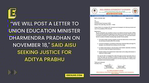 Here's what the letter says | (Pic: EdexLive + Sourced)